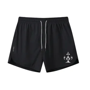 Ace Of Spades Face Graphic Shorts
