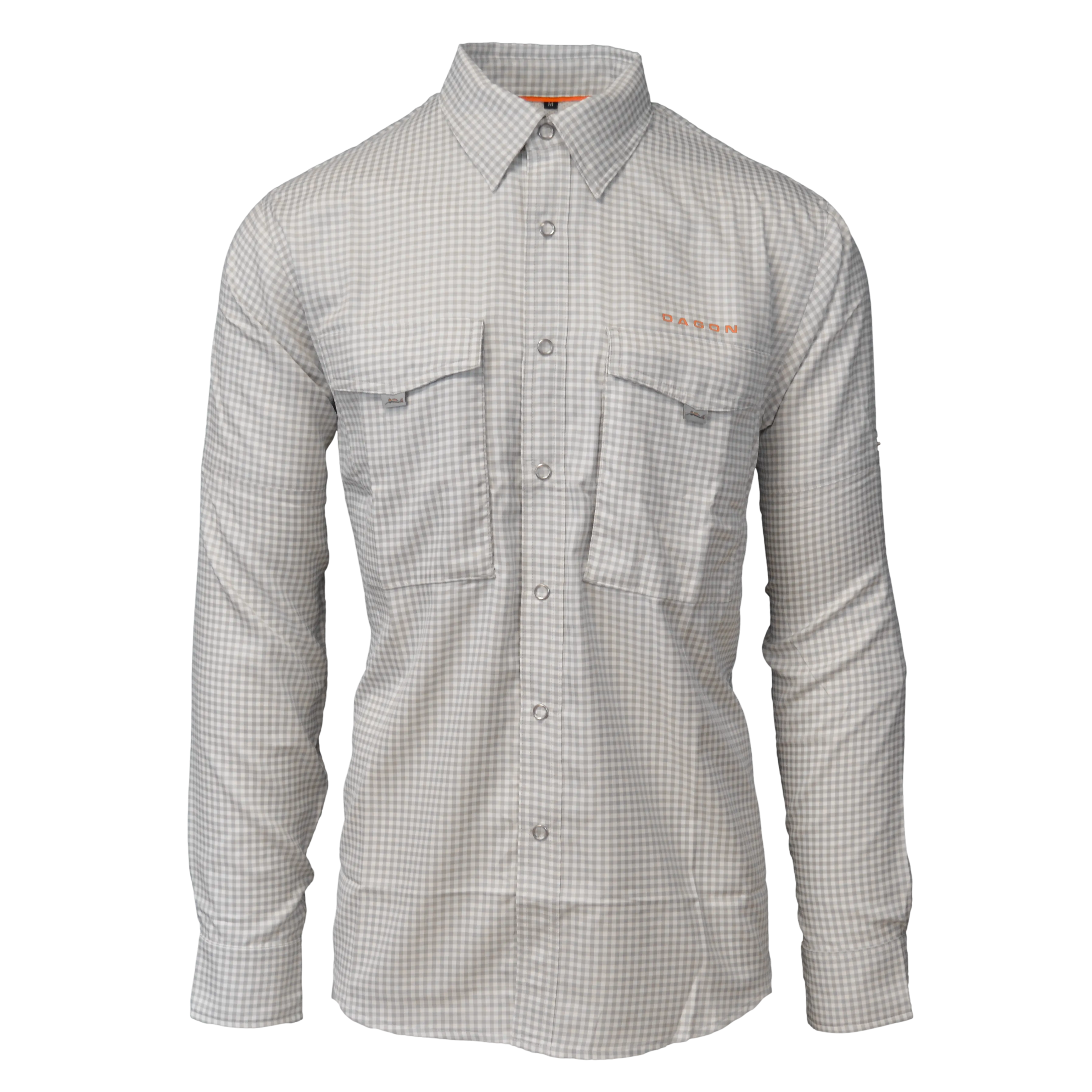 Anomaly Shirt- Light Gray Gingham