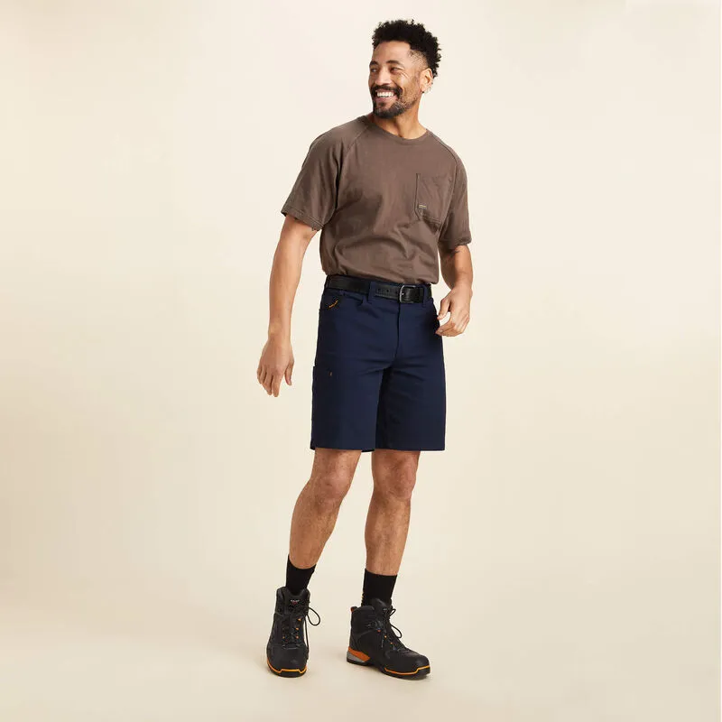 Ariat Men's Rebar DuraStretch Made Tough Short (Navy) 10043172