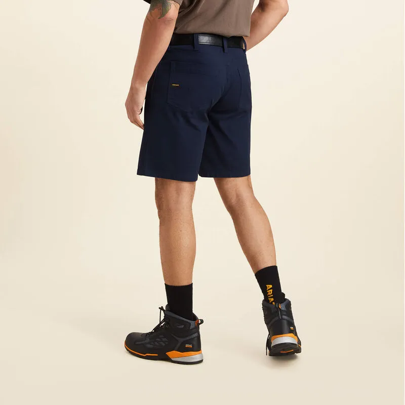 Ariat Men's Rebar DuraStretch Made Tough Short (Navy) 10043172