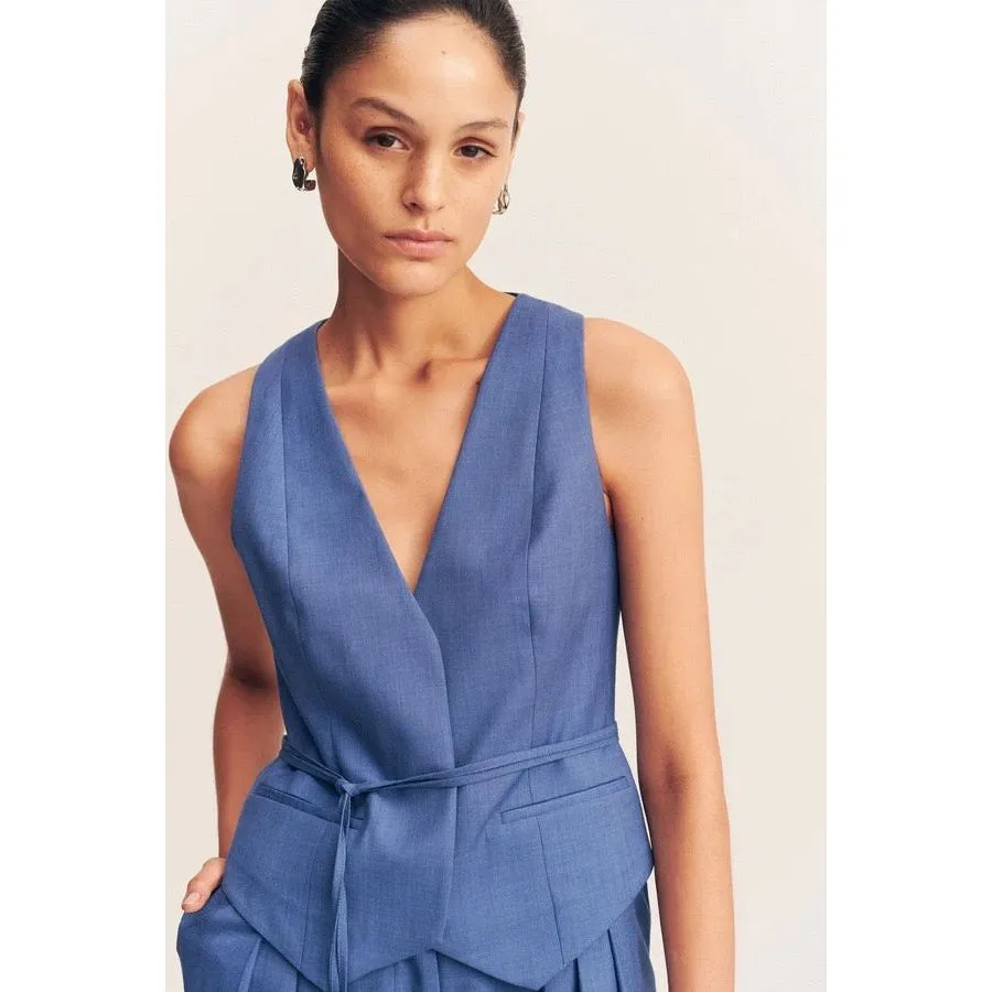 ASHER BELTED VEST