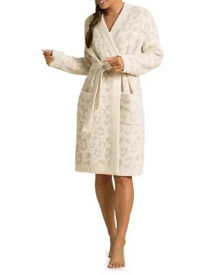 Barefoot Dreams CozyChic WOMEN'S BITW ROBE CREAM-STONE