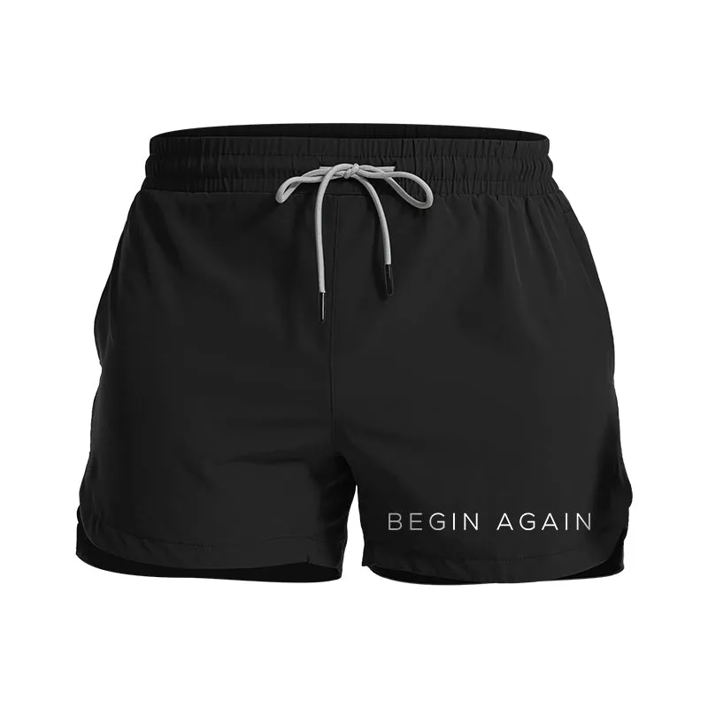 Begin Again Graphic Shorts