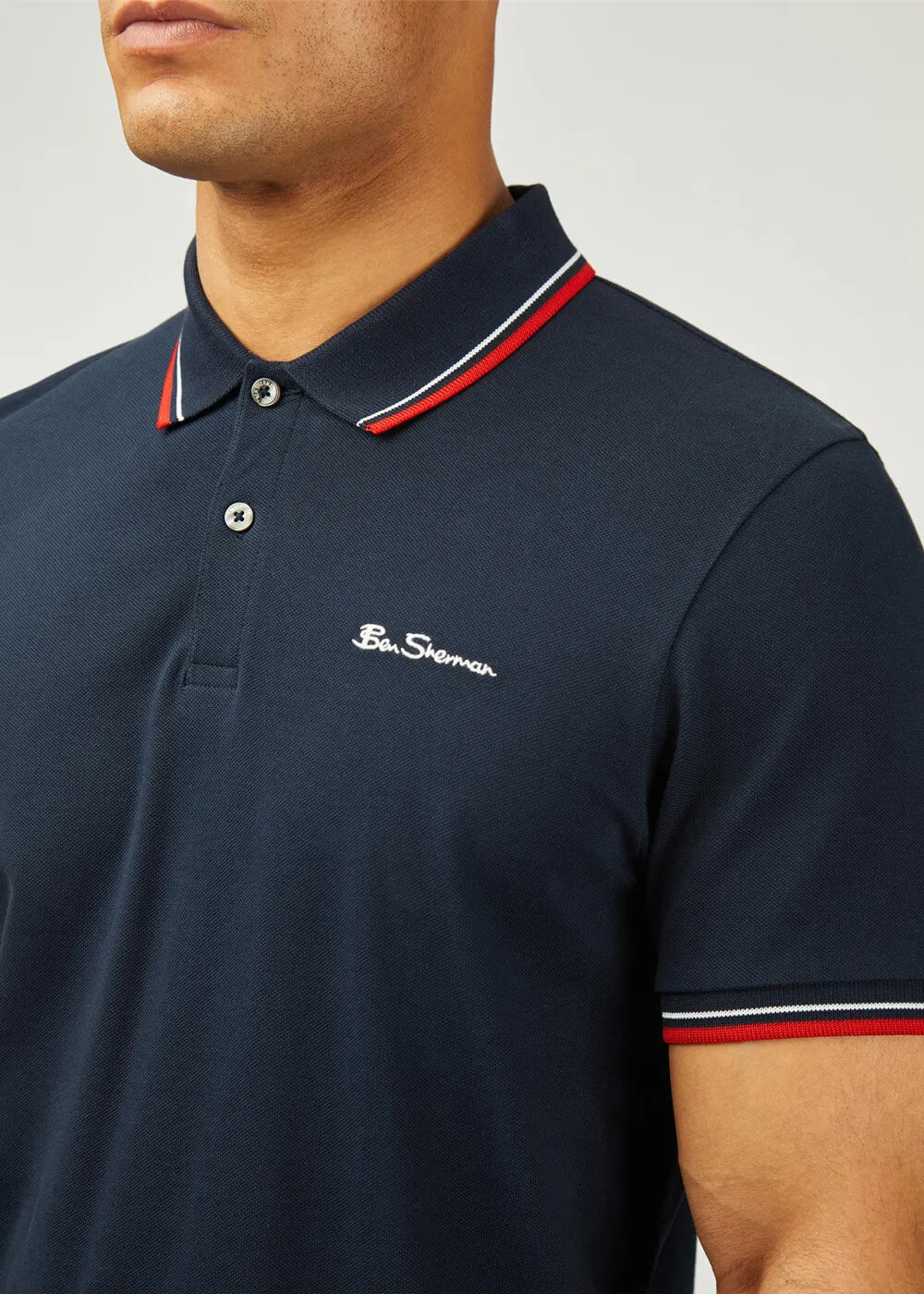 Ben Sherman Signature Polo in Navy