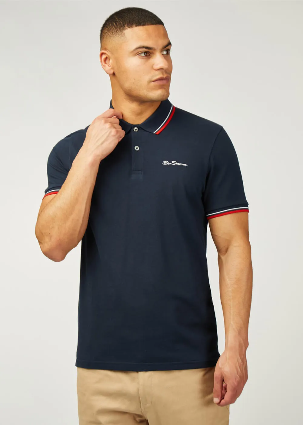 Ben Sherman Signature Polo in Navy