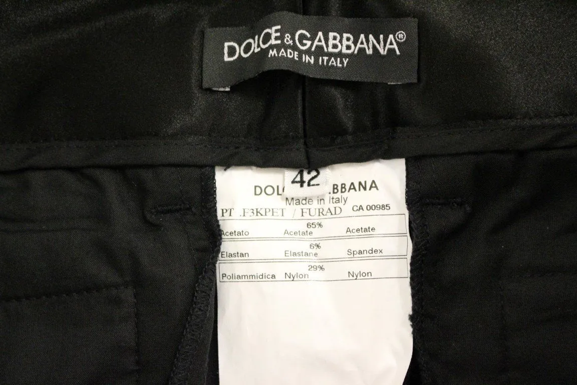 Black nylon shorts pants