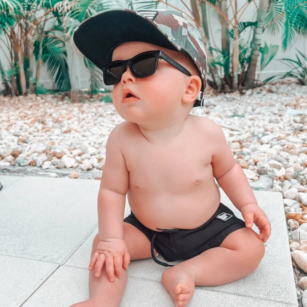 Black Swim Shorts