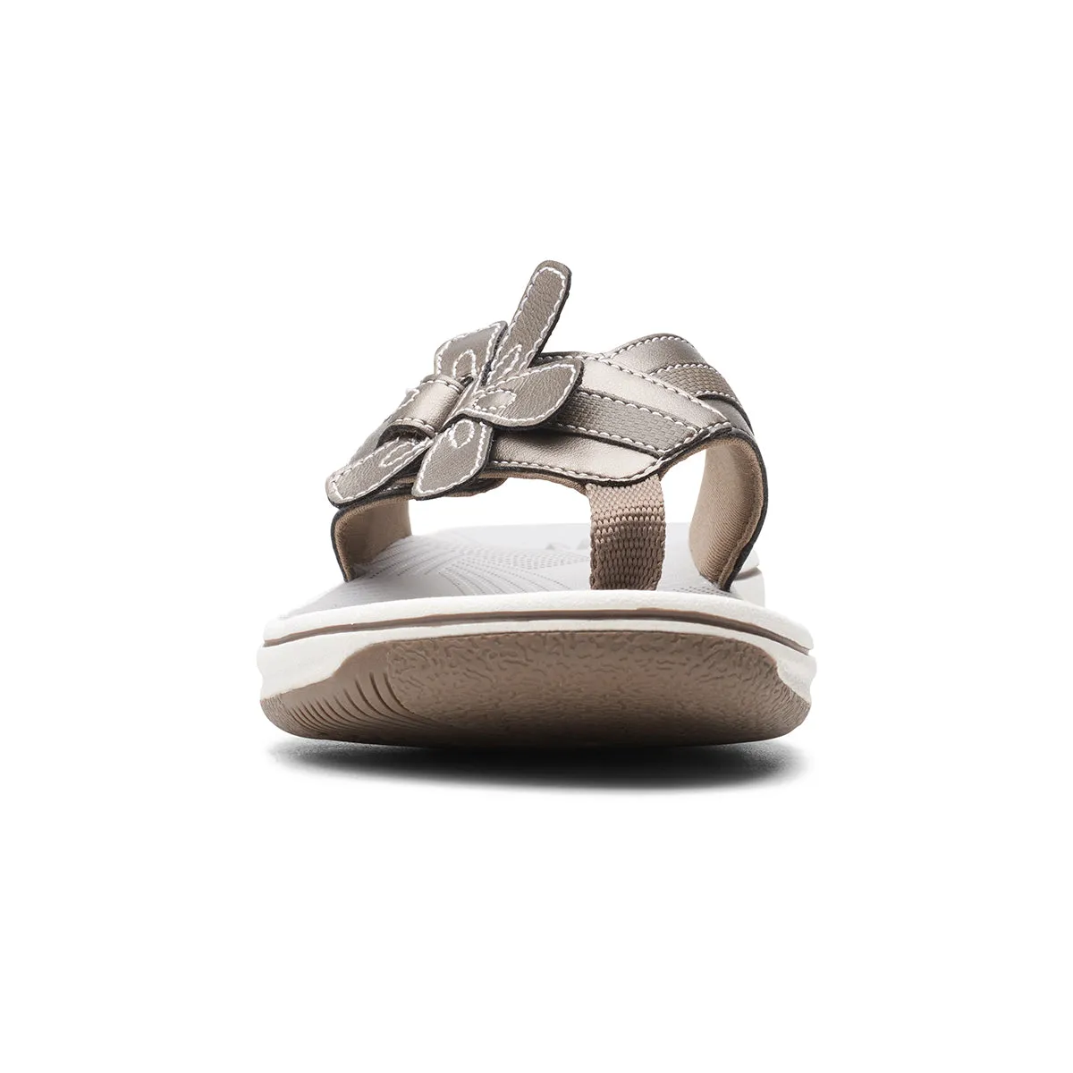 Brinkley Flora Women's Thong Sandals in Pewter