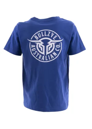 Bullzye Boys Bullring S/S Tee - Royal Blue - BCP3503002