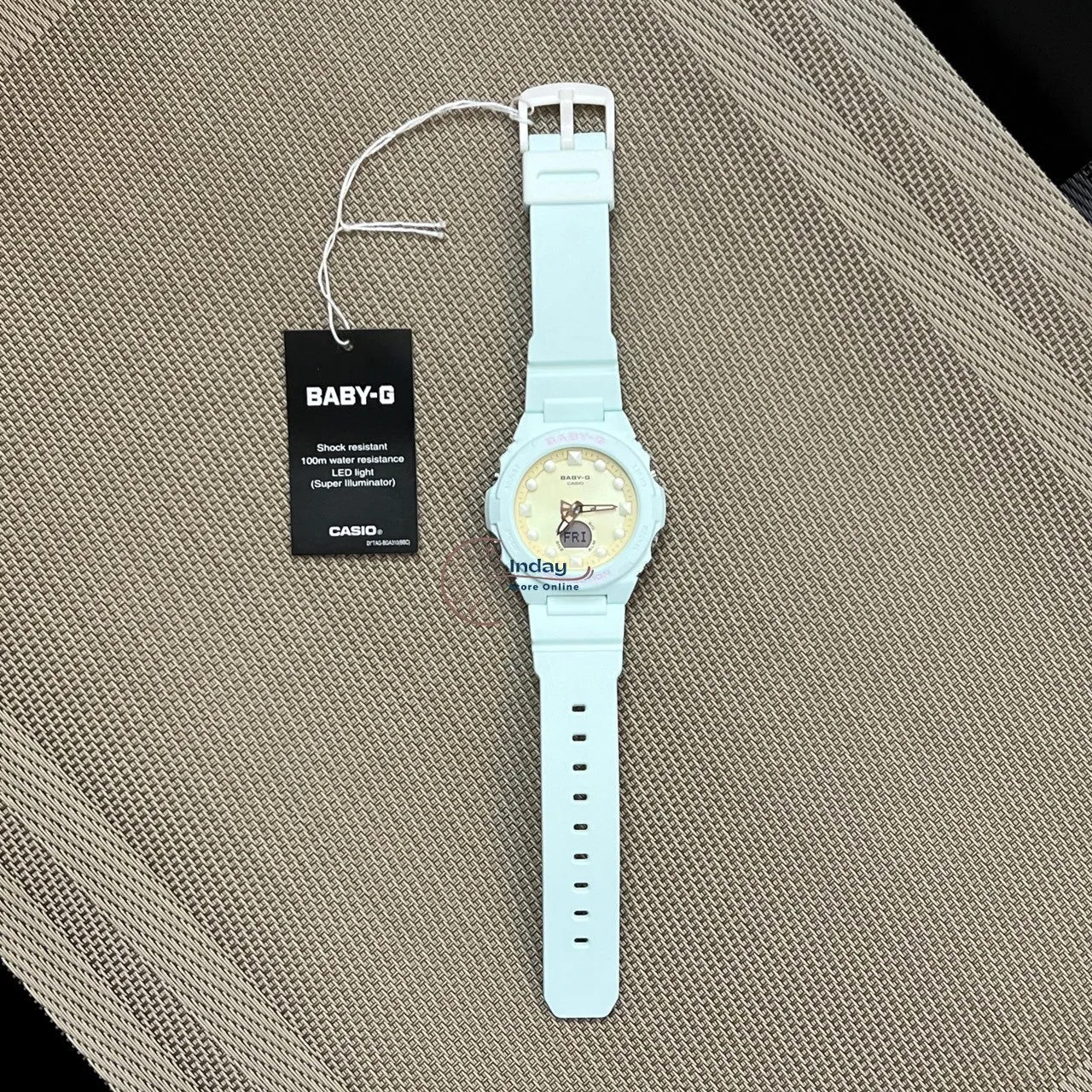 Casio Baby-G Women's Watch BGA-320FH-3A Resin Band Mineral Glass Shock Resistant
