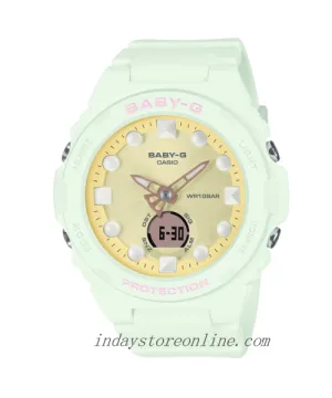 Casio Baby-G Women's Watch BGA-320FH-3A Resin Band Mineral Glass Shock Resistant