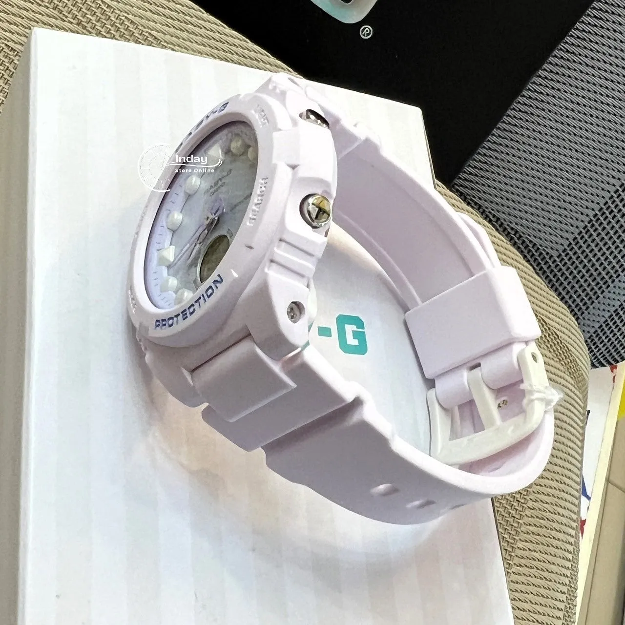 Casio Baby-G Women's Watch BGA-320FH-4A Resin Band Mineral Glass Shock Resistant
