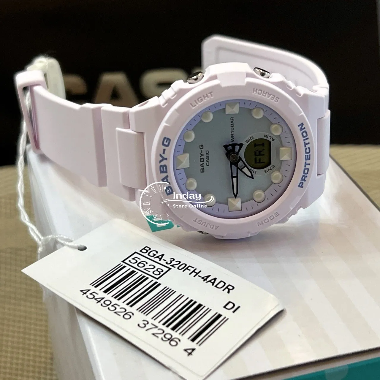 Casio Baby-G Women's Watch BGA-320FH-4A Resin Band Mineral Glass Shock Resistant