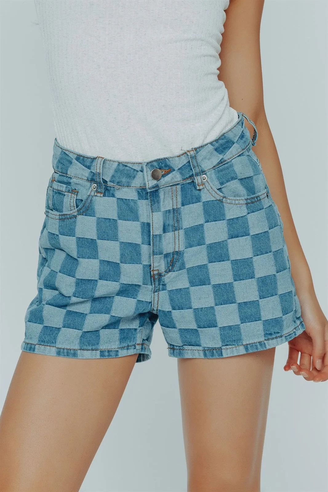 Checked Out Shorts