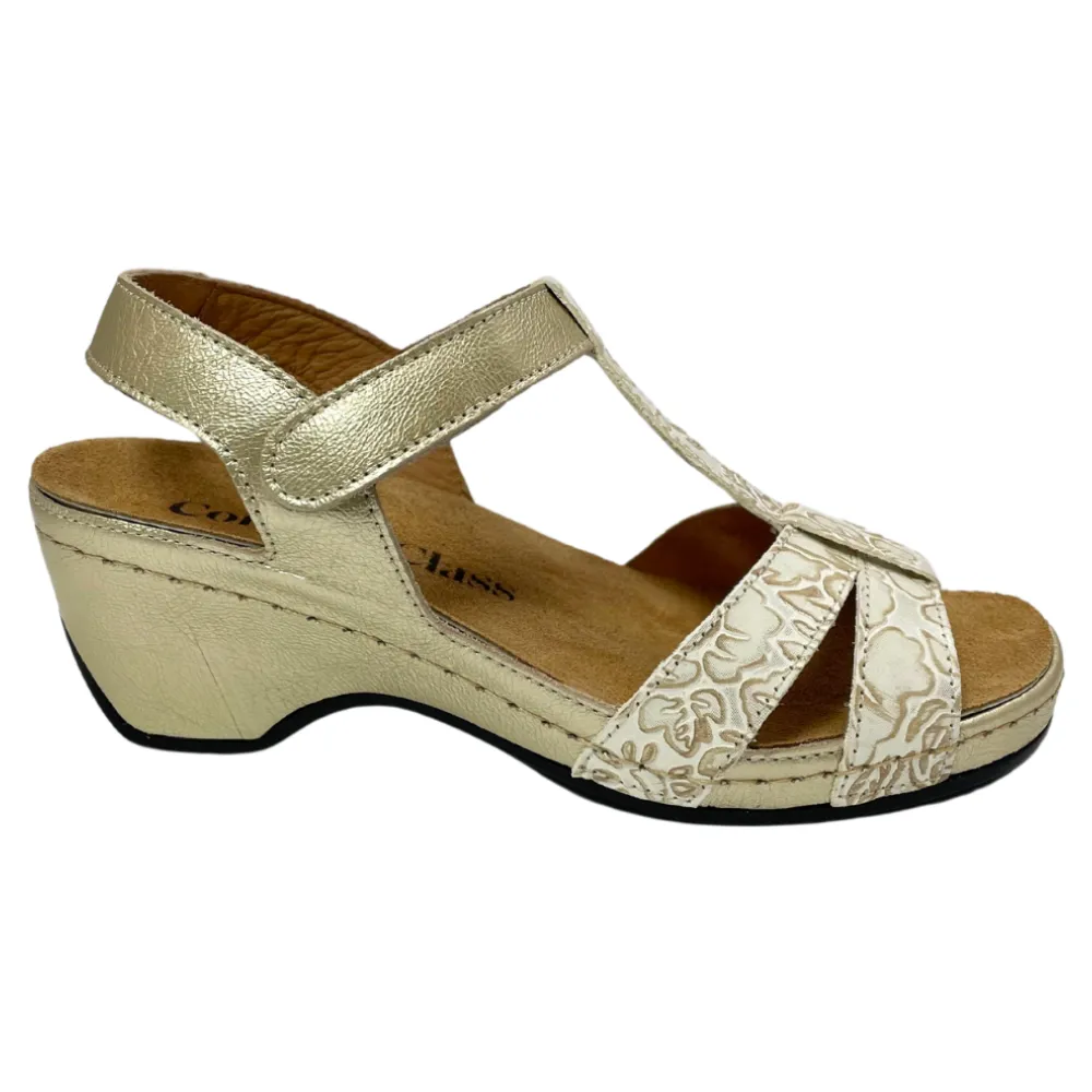 Comfort Class Sunshine Benton Crema Sandal (Women's)