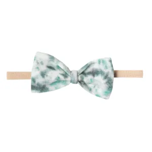 Copper Pearl Bahama Bowtie Nylon Bow Headband
