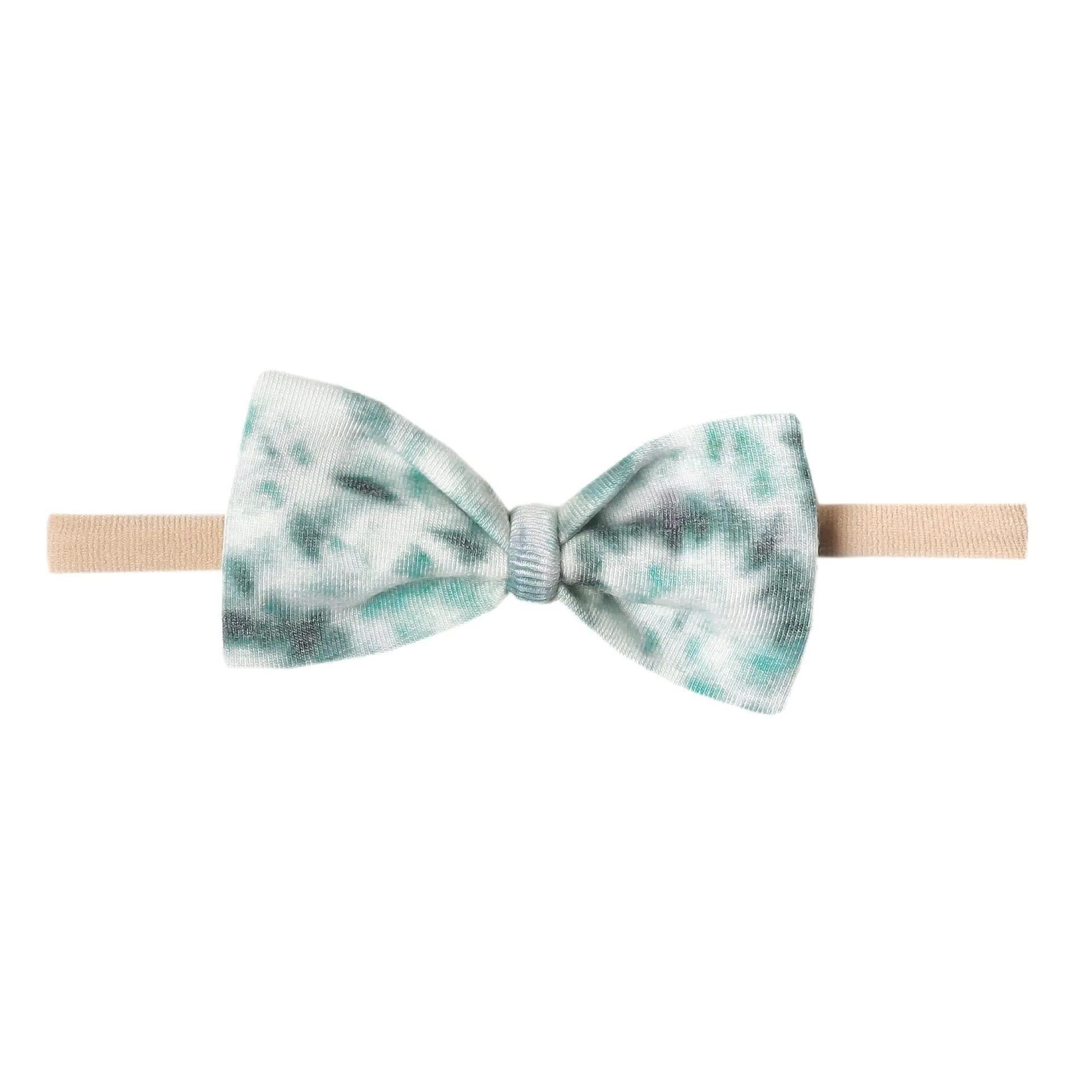 Copper Pearl Bahama Bowtie Nylon Bow Headband