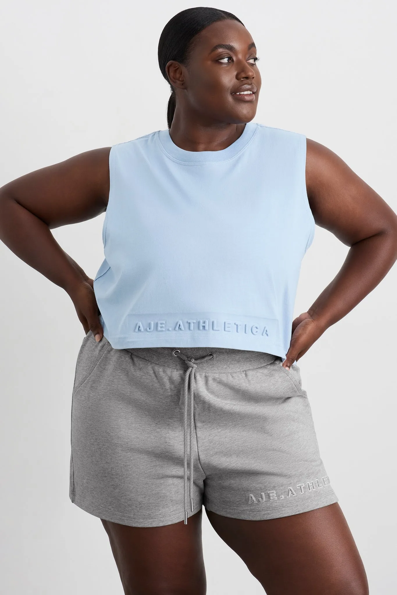 Cropped Logo Tank 106