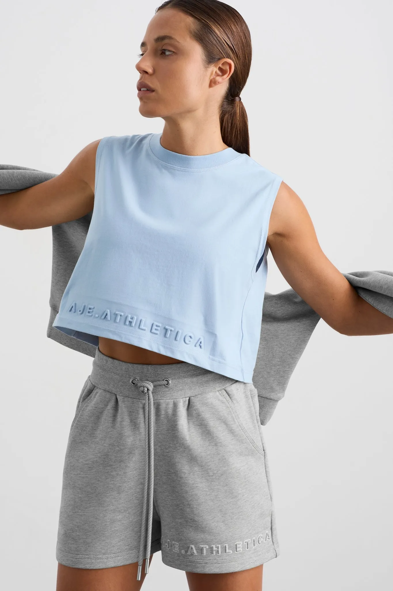 Cropped Logo Tank 106