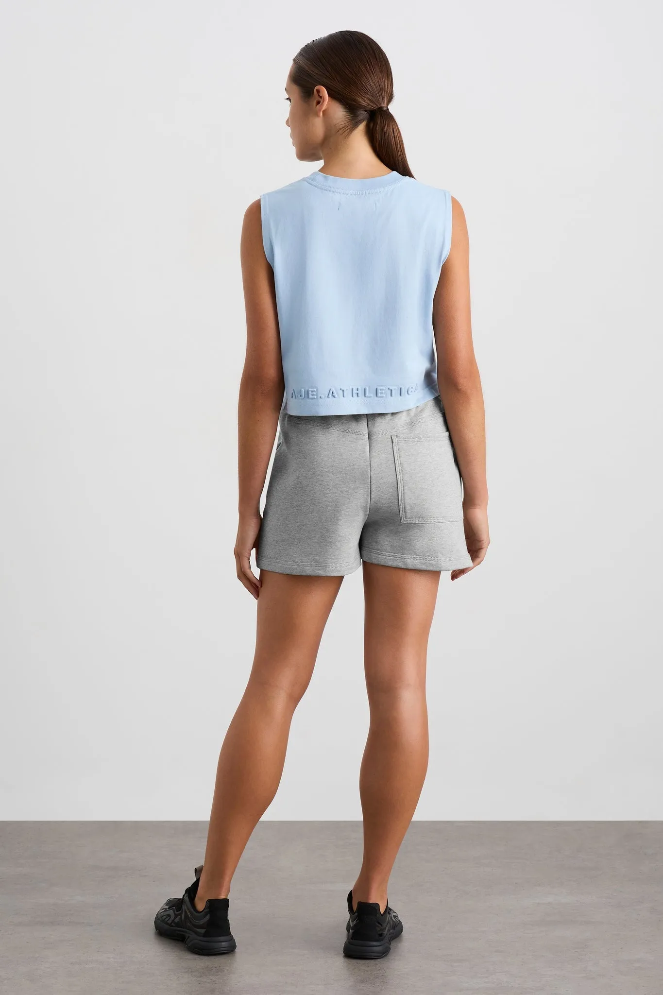 Cropped Logo Tank 106
