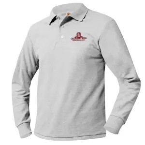 CUS GIRLS PREPARATORY L/S POLO