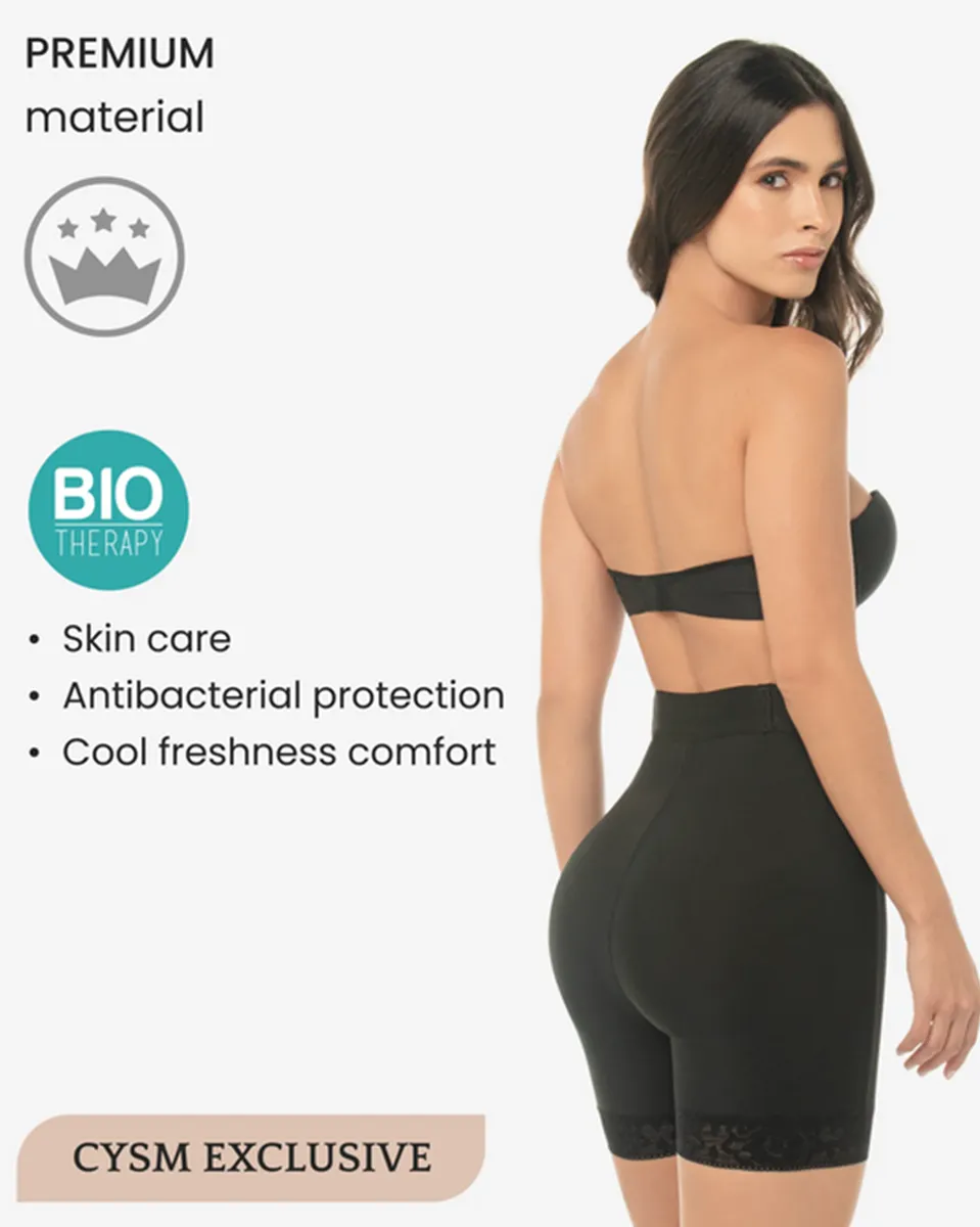 Cysm High Compression Shorts With Zipper Closure - 253