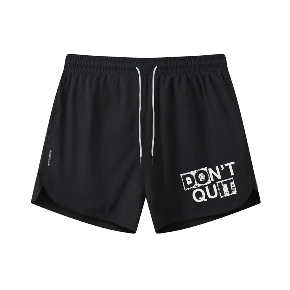 Do Not Quit Graphic Shorts