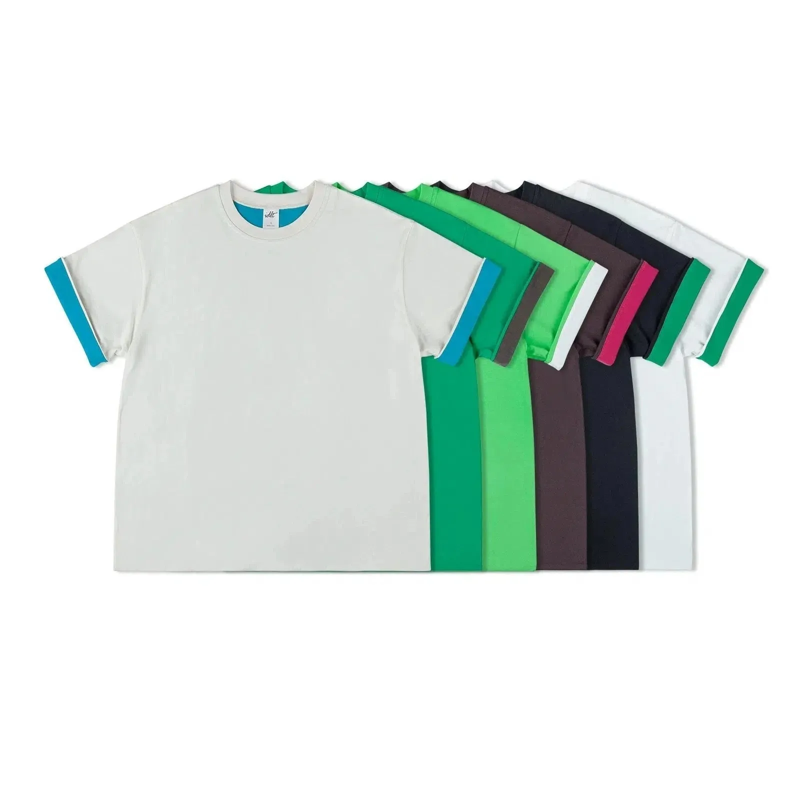 Double-layer Contrast T-shirt