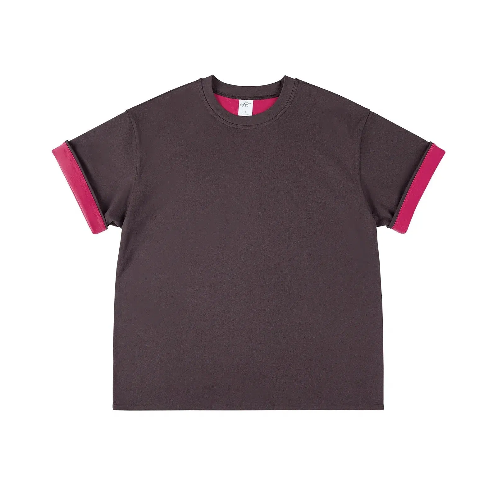 Double-layer Contrast T-shirt