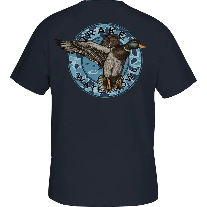 Drake Waterfowl Circle Mallard T-Shirt