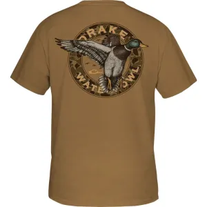 Drake Waterfowl Circle Mallard T-Shirt