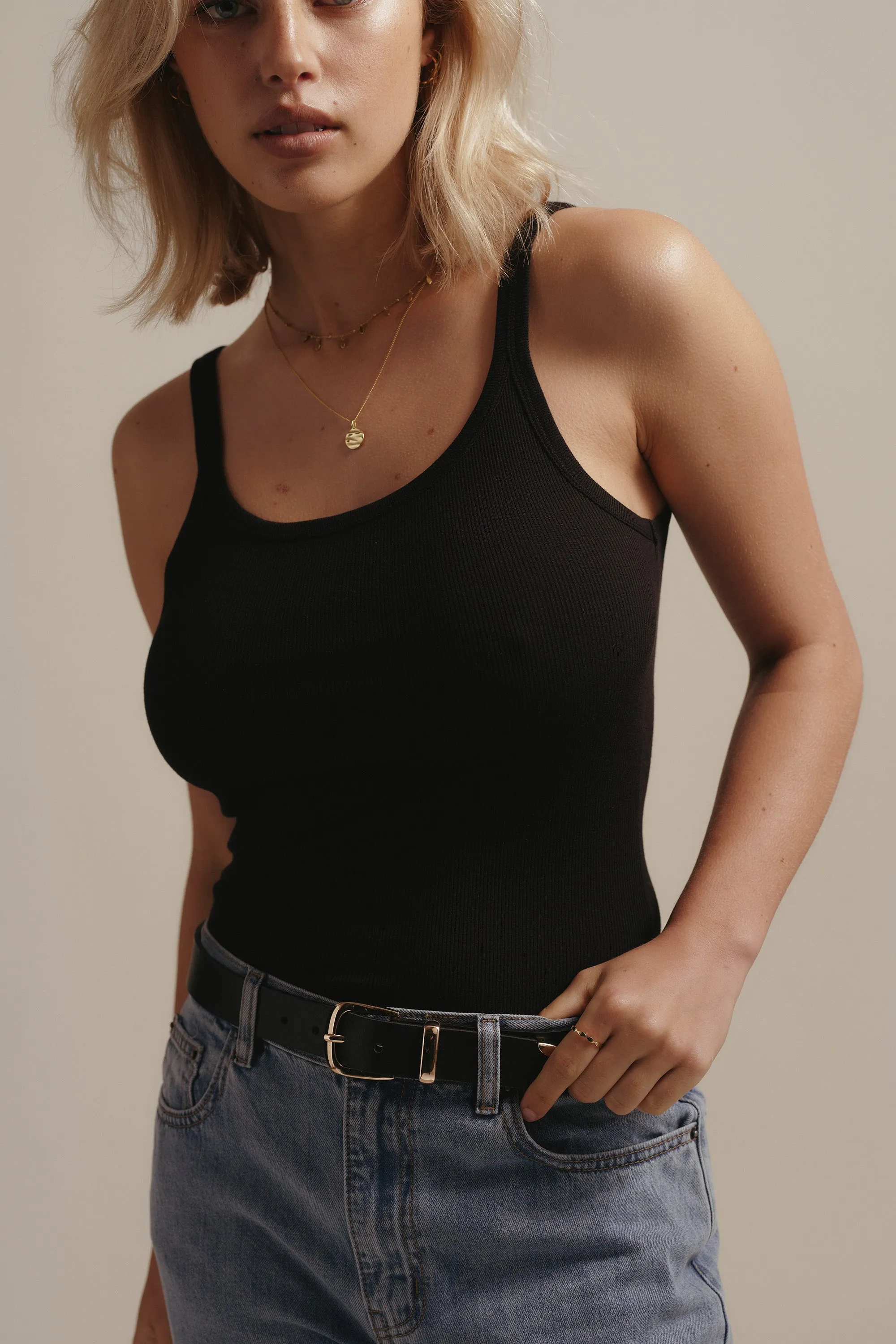 Elementary Basics Rib Cami