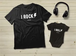 Father Son Matching Shirts Rock n' Roll