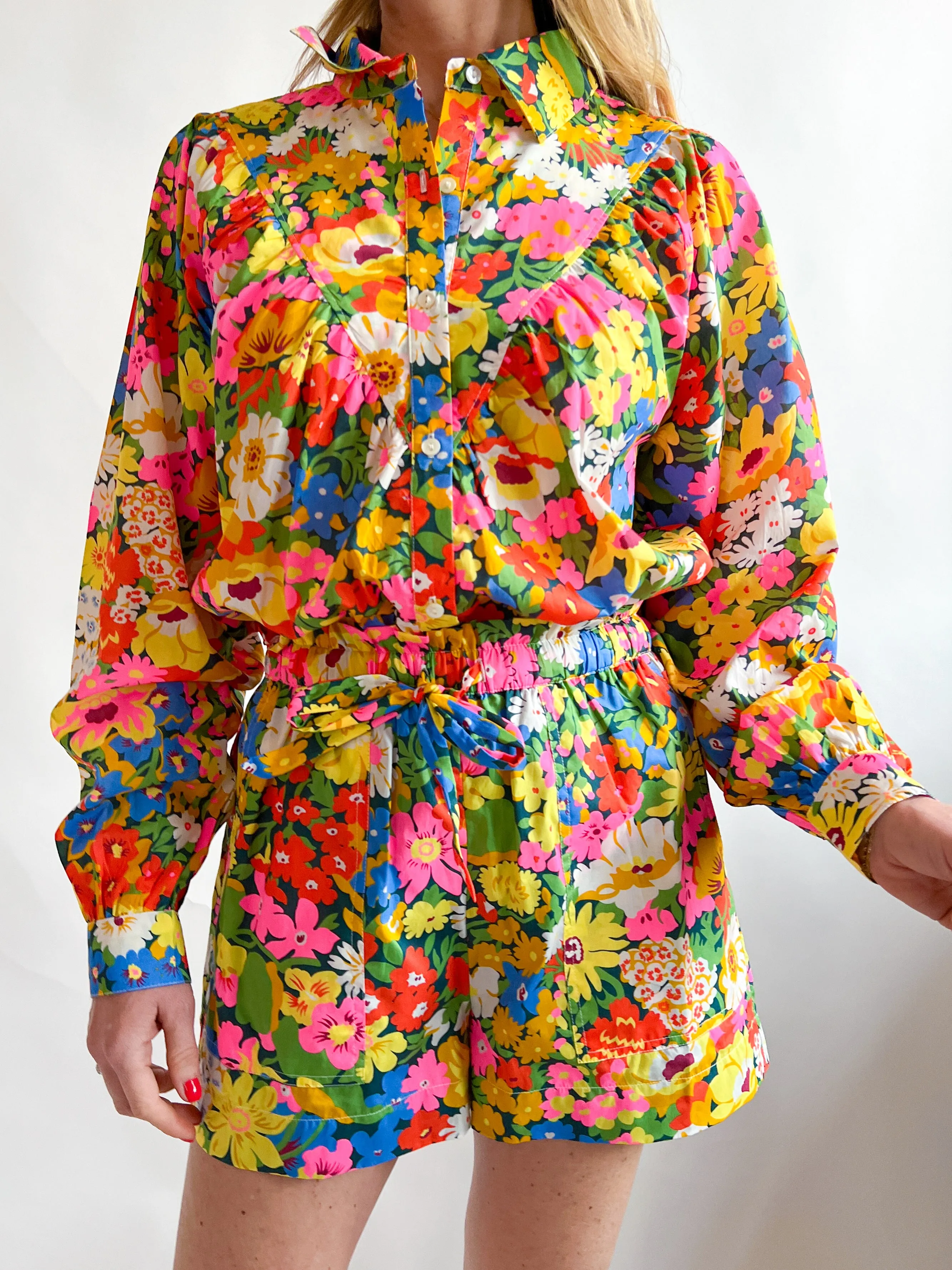 Floral Printed Ramona Shorts