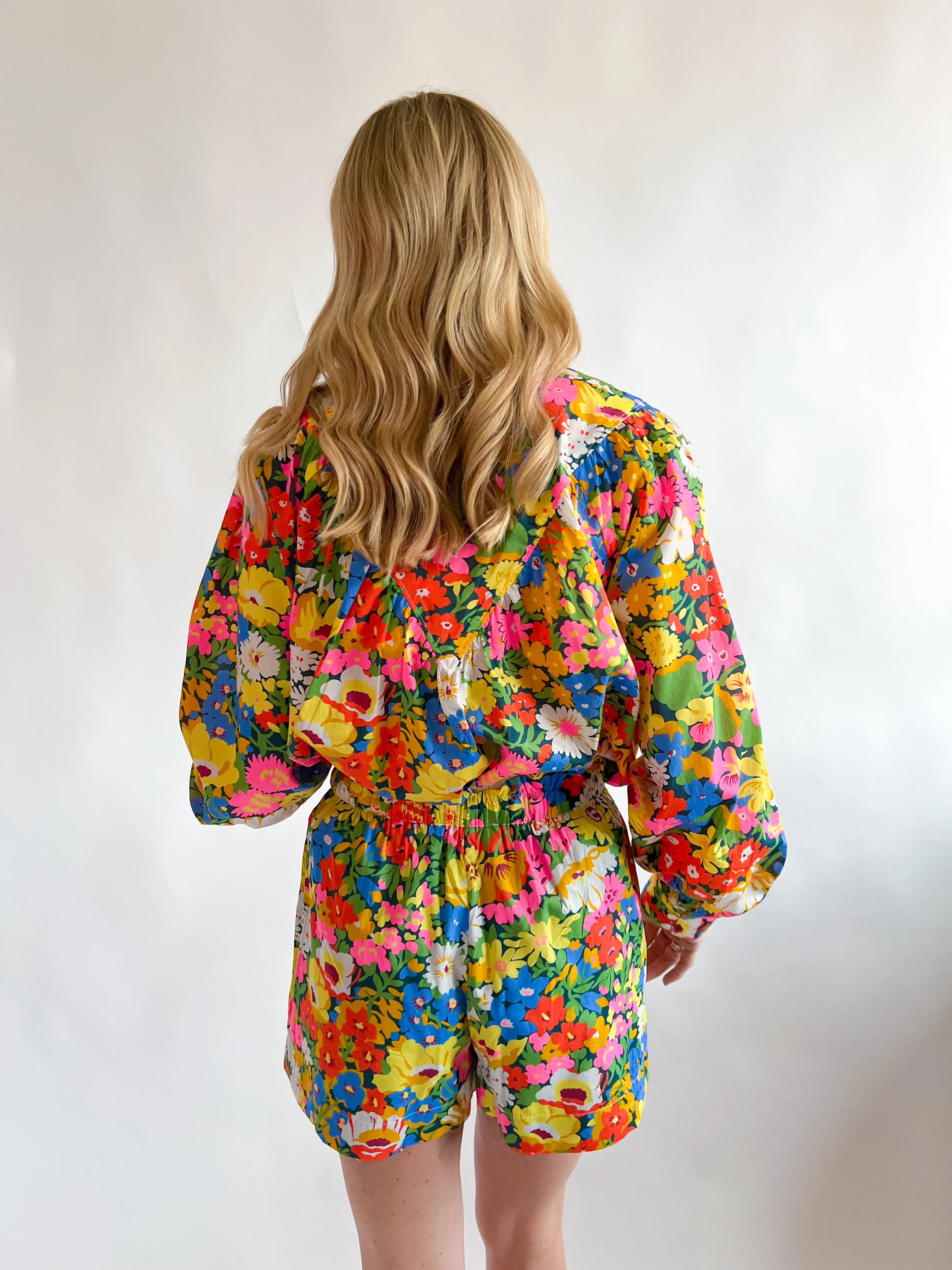 Floral Printed Ramona Shorts