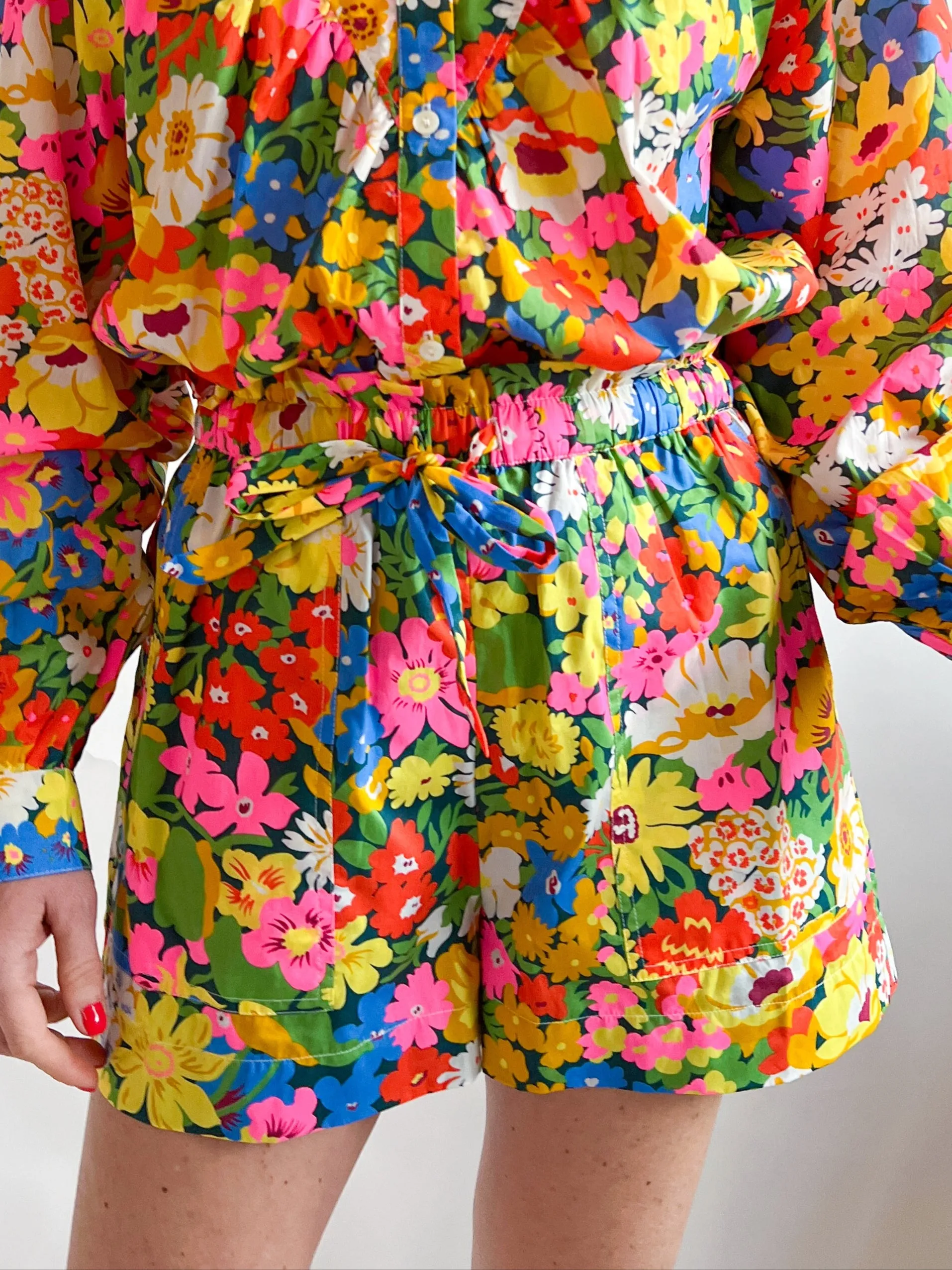 Floral Printed Ramona Shorts