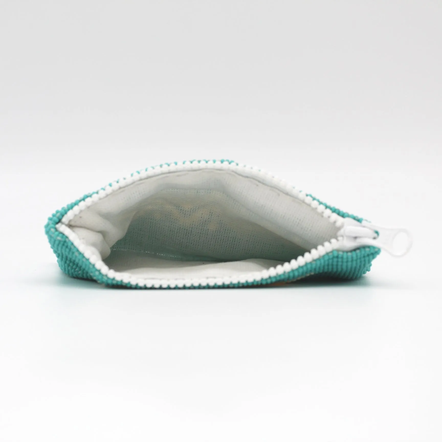 Glass Bead Coin Purse - EAGLE PEARL
