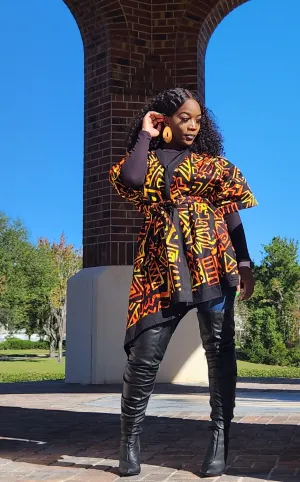 Honey Fire Kimono Jacket