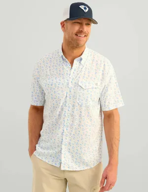 Huk Tide Point Short Sleeve Button-Down