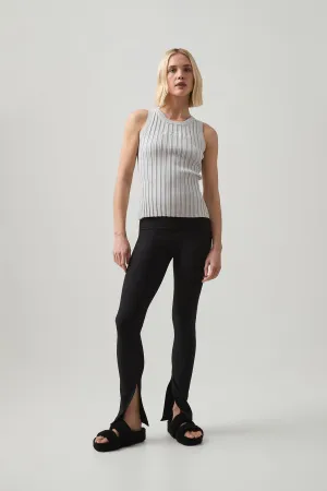 Hydra Logo Knit Ribbed Top