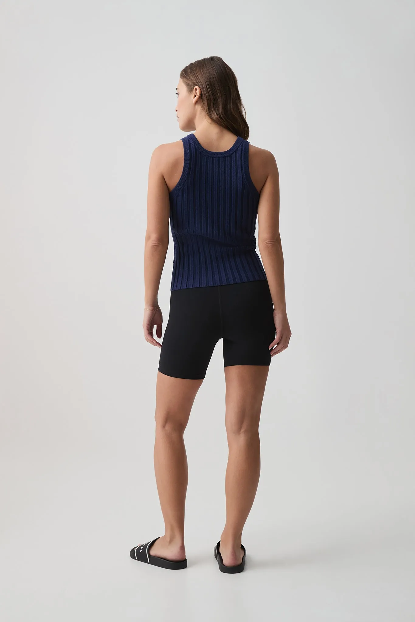 Hydra Logo Knit Ribbed Top