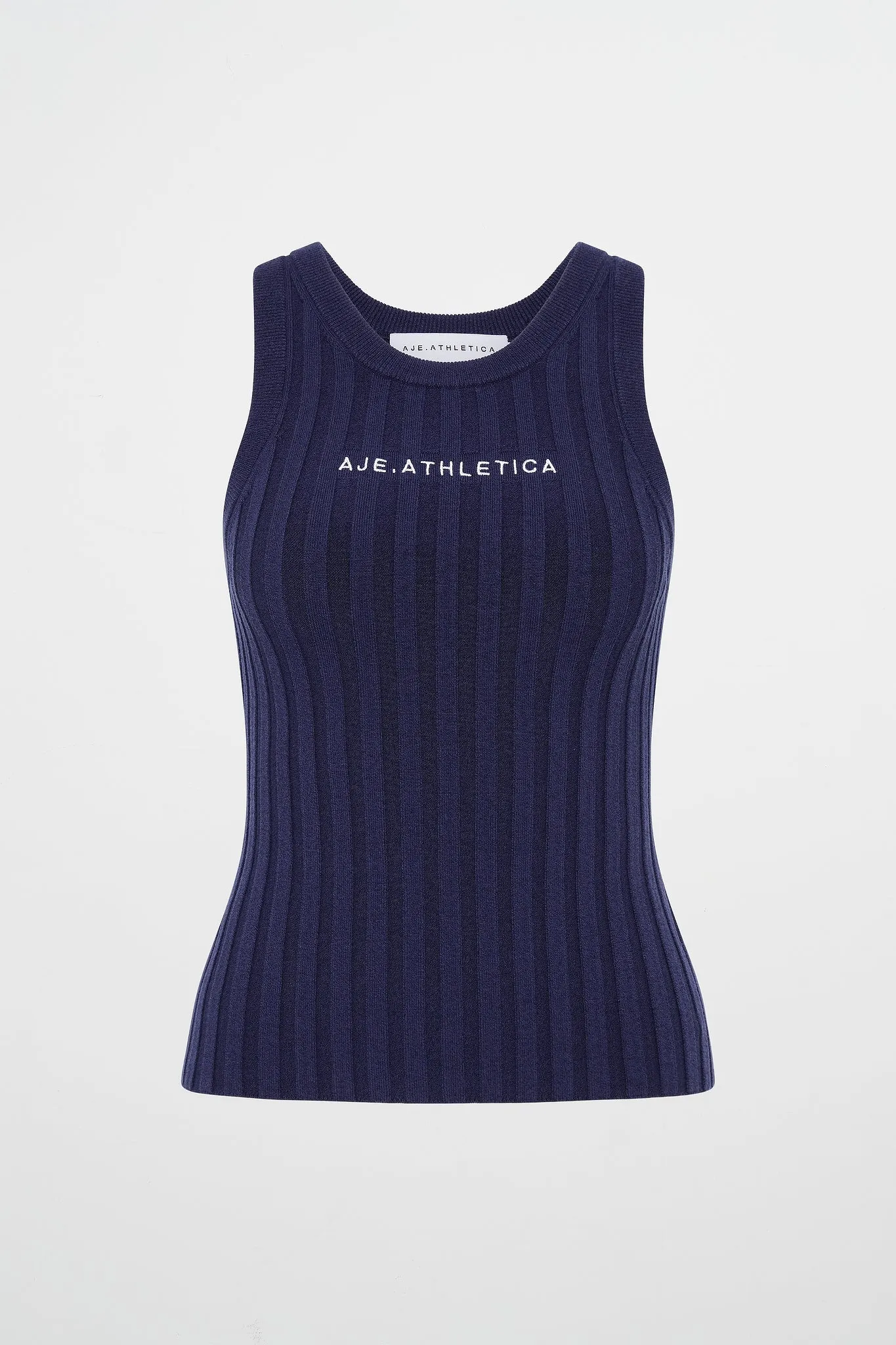 Hydra Logo Knit Ribbed Top