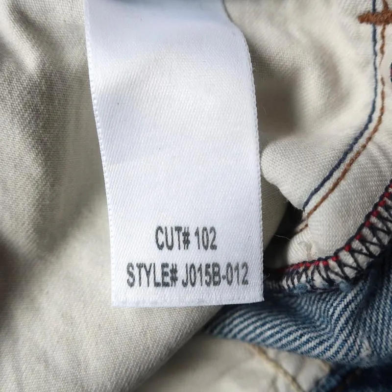 Jean Atelier x Barneys New York Belted Crop Jeans Light Blue Size 25