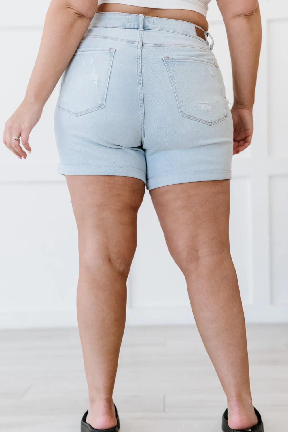 Judy Blue Summer in the Desert Full Size Printed Lining Shorts