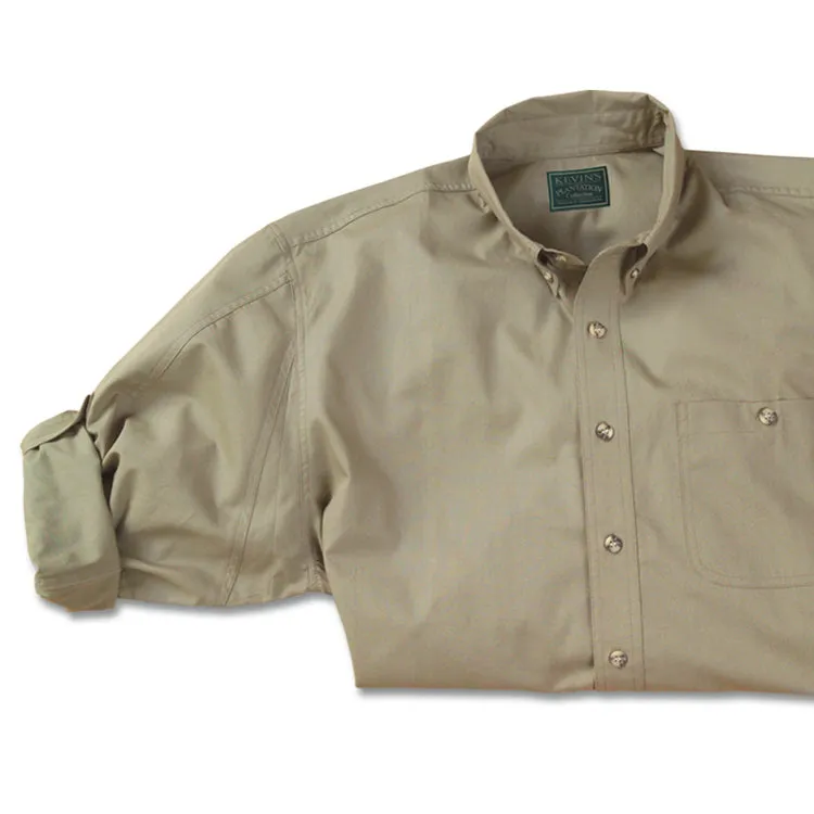 Kevin's Big & Tall Feather-Weight Plantation Long Sleeve Field Shirt