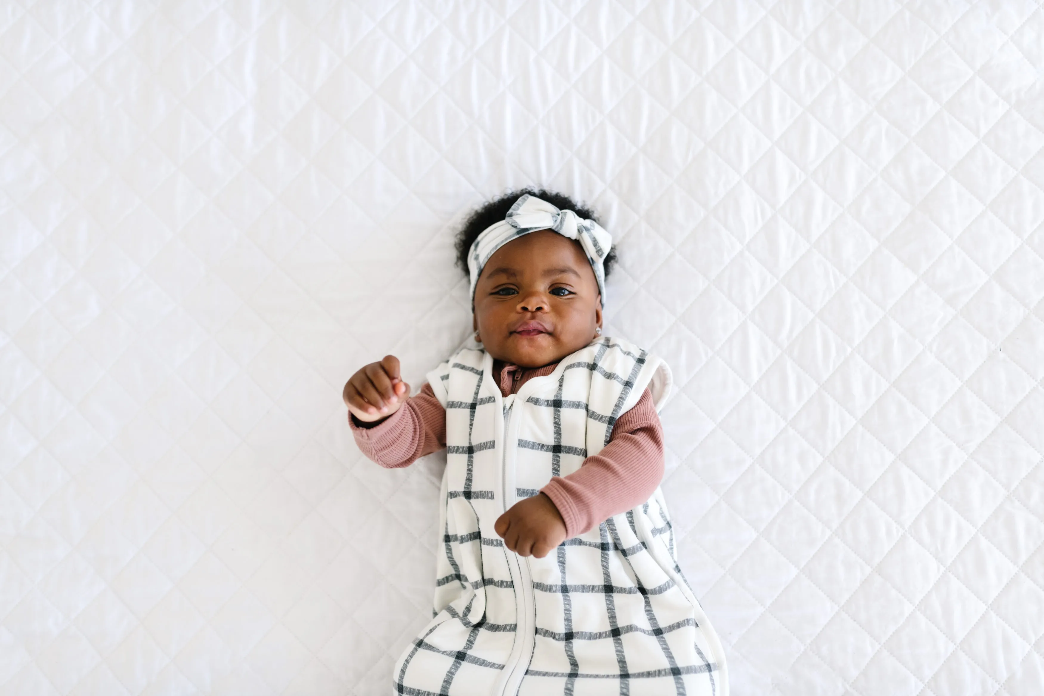 Knit Headband Bow - Ledger
