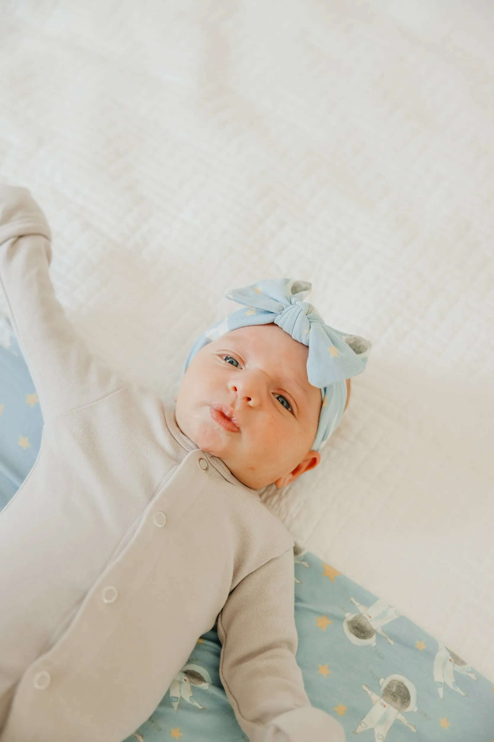 Knit Headband Bow - Neil