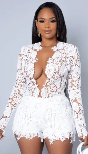 Lace Short Set