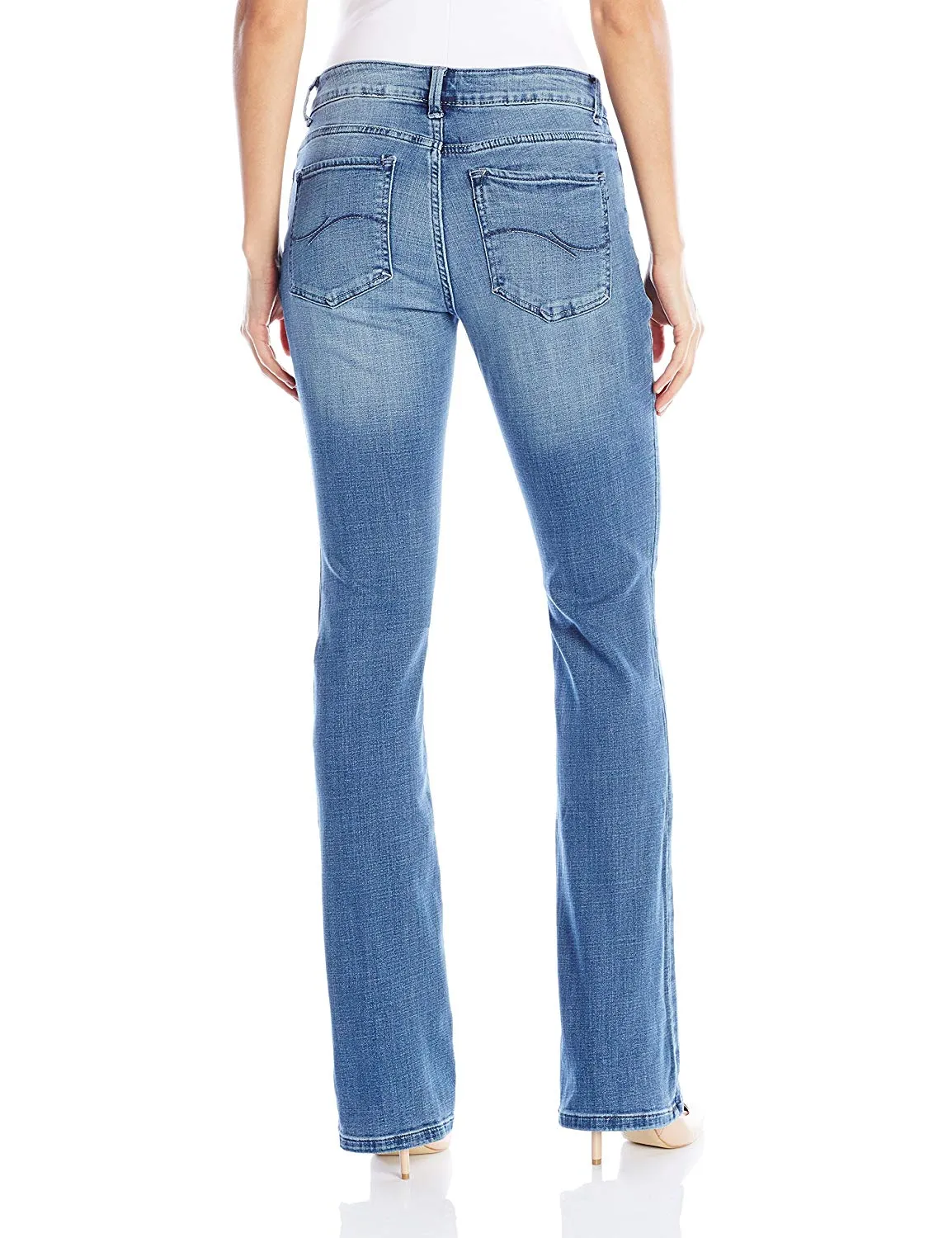Lee Women's Modern Series Curvy Bootcut Jean with Hidden Pocket