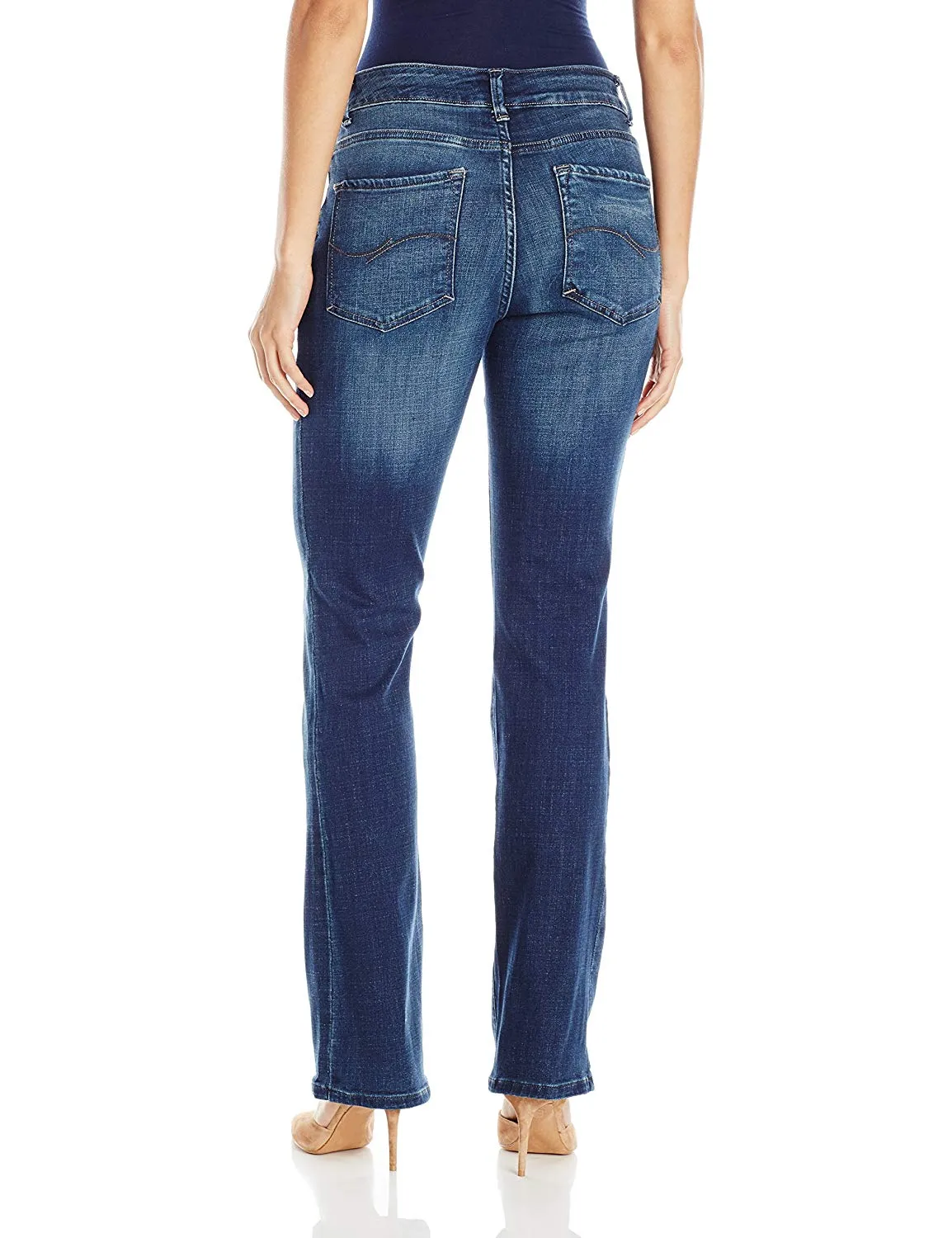 Lee Women's Modern Series Curvy Bootcut Jean with Hidden Pocket